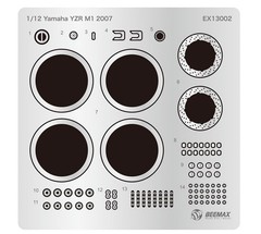 BEEMAX 1/12 YAMAHA YZR-M1 2007 Detail-Up Parts EX13002