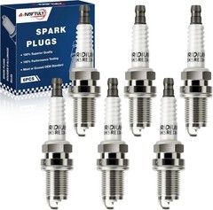 Iridium Spark Plugs 6 Pack 5464 BKR5EIX-11 Compatible with 2001-2009 Hyundai