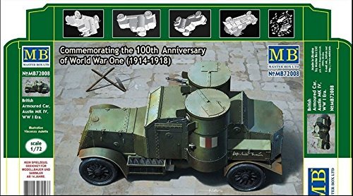 Master Box 72008 British Armoured Car 1:72 New Free Shipping