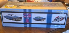 AMT Cal Drag Combo 3-in-1 1:25 Ford Galaxie Falcon Trailer Model Kit AMT1223/06