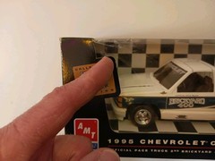 Amt Ertl 1995 Chevrolet C-1500 Truck Brickyard 400 Pace Car