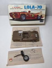 VTG Palmer 1/32 Plastic Model Kit #412 LOLA-70 Used Partially Built Used Slot