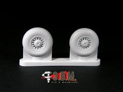 1:48 Resin Wheels Landing Gear for F 14D Tomcat Kinetic K48078
