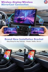 10″ Touch Screen for Car, Used for Wireless Apple Carplay Android Auto
