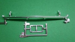 69 1969 Chevy Camaro Z28 1/12 Chrome Front Bumper License Plate Revell 12812