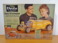 Monogram BIG DEUCE ’32 FORD Model Kit * Instructions * Box * For Parts * AS IS