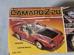 Vintage 1/25 MPC CAMARO Z28 POTENT SPORT COUPE #6308 FACTORY SEALED 1980s MINTY