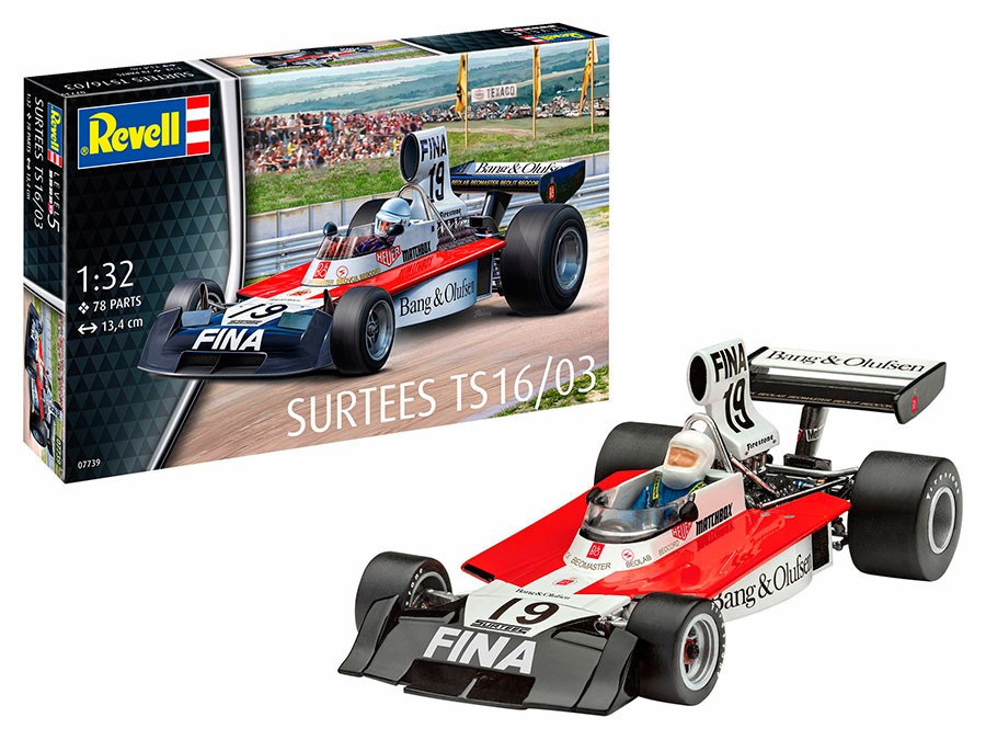 Revell 1/32 Surtees TS16/03 Formula 1 Racing car