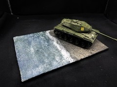 1/35 Scale Military Diorama Base Terrain Display Model Soldiers Figures Diecast
