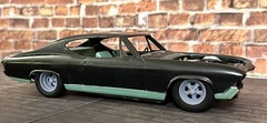1/24 Scale: 15-inch “Cragar SS” Resin Wheels W/ Wide Rear Tires