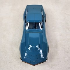 AMT ERTL #6878 1970 CHEVROLET CORVETTE LT-1 Mulsanne Blue 1/25 Dealer Promo NIB