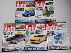 Lot of 5 – 2008 Vintage Scale Auto Enthusiast Magazines – Muscle Car, Cobra