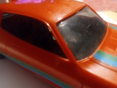 Built 74 Plymouth GTX 440 6 Pak Road Runner 1/25 Scale Model Mopar Muscle Car