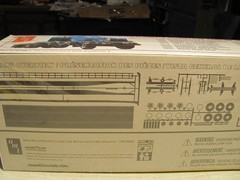 AMT Fruehauf Flat Bed Trailer Sealed packaging. 1/25. 12up