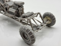 Mud Dragster 4×4 Fully Detailed 1/25 Scale Model Kit
