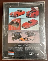 Monogram 6103 Jaguar XK120 Metal Body Model Kit 1/24 New Sealed