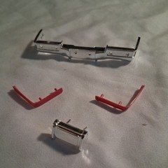 Revell 1:25 Scale Custom Cadillac Lowrider Model Car. front bumper only!!!