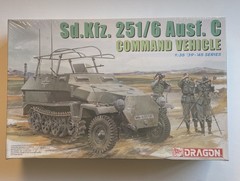 Dragon 6206 1:35 Sd.Kfz. 251/6 Ausf. C Command Vehicle Factory Sealed