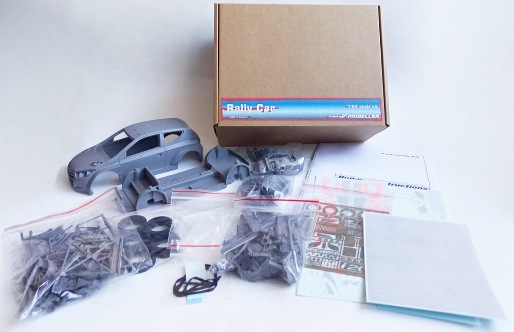 HYUNDAI i20 WRC 2014 1/24 resin kit