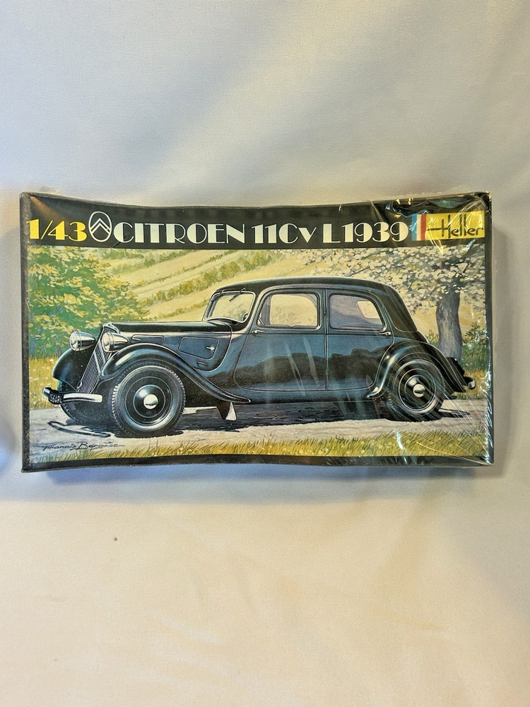 Heller Citroen 11Cv L 1939 Model Car Kit NEW in FACTORY SEALED BOX