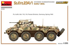 MiniArt 1/35 German Sd.Kfz. 234/1 Early Model Interior Kit #35410