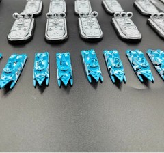 3D-printed 1/700 model China Type 022 stealth missile boat with finished coating