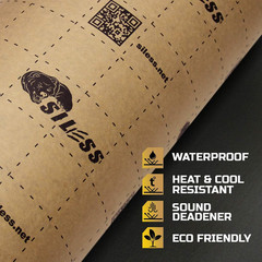 Liner 157 (4 Mm) Mil 36 Sqft Car Sound Deadening Closed Cell Foam & Heat Insulat