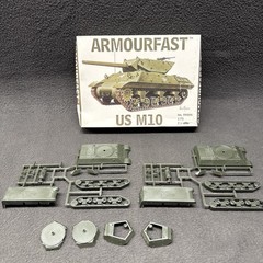 Armourfast 1/72 US M10 Tank Destroyer WW II Model Kit Complete Pair in 1 Box