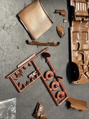 1978 Chevrolet Monza Dark Camel Dealer Promo Model Kit For Parts Only