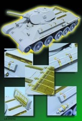 New LionRoar AFV PE details T-34/76 Middle Tank Mod 1940/1941 for Dragon