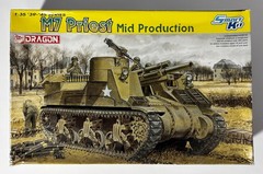 Dragon #6637 1/35 Scale M7 Priest (Mid Prod.) w/Metal Barrel & PE – Parts Sealed