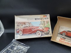Vintage Monogram 1939 Mercedes-Benz 540K Cabriolet Model Car Kit 1/24 PC87 Used