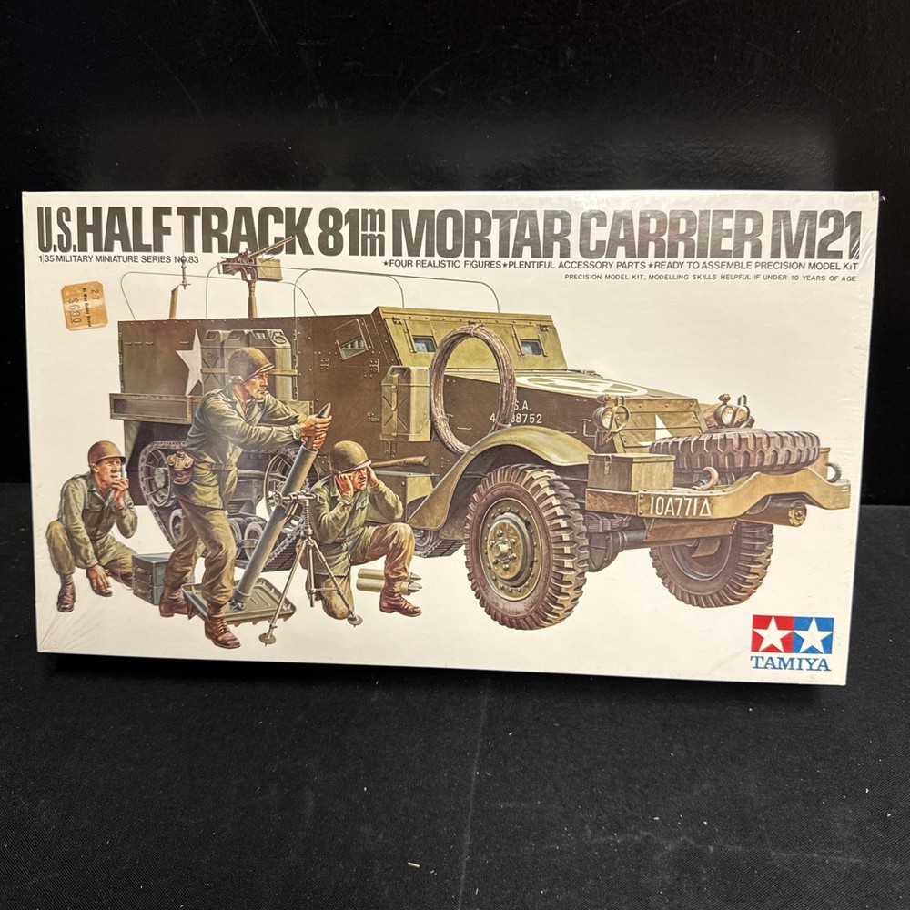 Tamiya 3583 US Half Track 81mm Mortar Carrier M21 NEW sealed