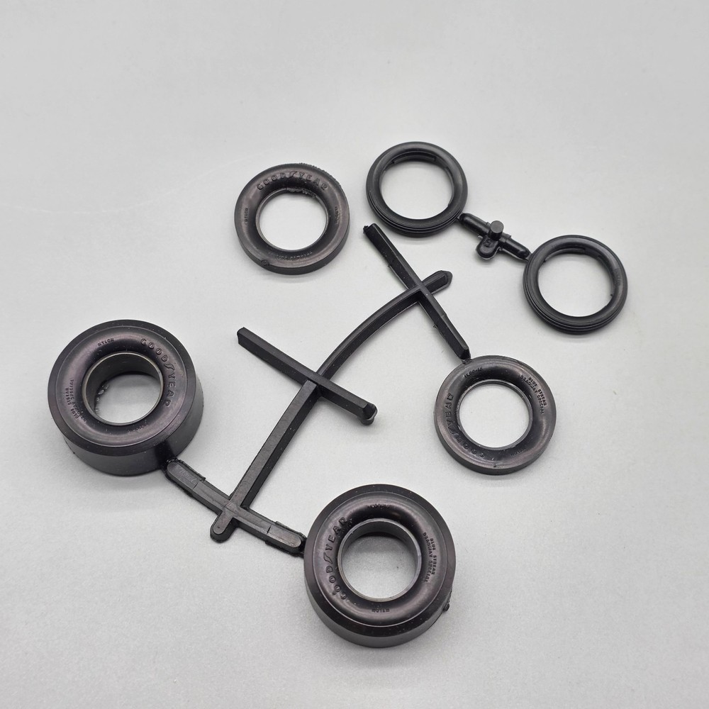 Monogram 1/24 Fire Iron Parts Kitbash Goodyear Drag Slicks Tires