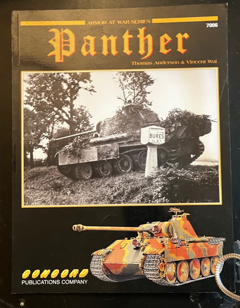 Panther – Concord Publications Armor At War Series 7006 PICTORIALS PIX PACKED