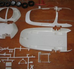 AMT Bill Cushenberry Silhouette Show Car Rod Orig Unbuilt Kit # 2162 ’60s Issue