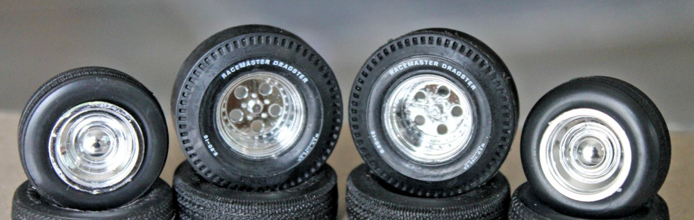(2 ) DRAG MASTER WIDE PAD PRINTED SUPER SLICKS &2 FRONTS