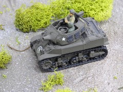1/72 Unknown / Minitanks compatible WWII US M8 Howitzer Motor Carriage Lot8828B©
