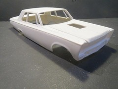 65′ Plymouth Sedan AWB 1/25 Resin Body from Fremont Racing Specialties