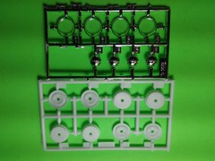 32 1932 Ford 5 Window Coupe 1/25 chrome hub cap rim beauty rings wheel model