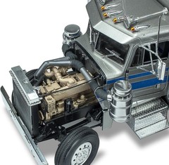 Peterbilt 359 Model Car Building Kit – 1:25 Scale with Twin Turbo Engine Detail