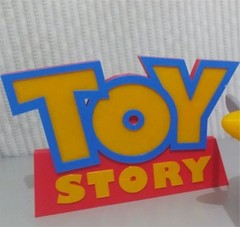 Toy story hockey puck and tittle 3D Print toy only for display, not a toy
