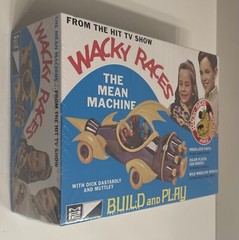 1:25 Wacky Races: Mean Machine Figures Snap MPC Model Kit Dick Dastardly Muttley
