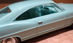 AMT promo car w/box 1967 Ford XL 428 Frost Turquoise Galaxie H.T.