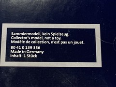 MINI Cooper Collectible 1:87 Scale Clamshell Case – Made In Germany **NEW**