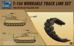 Riich Models RE30001 1/35 T-154 Workable Track Link Set For M109A6 Paladin SPH
