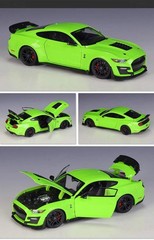 Maisto 1:24 2020 Mustang Shelby GT500 Diecast Alloy Sports Car Model – Racing Ve