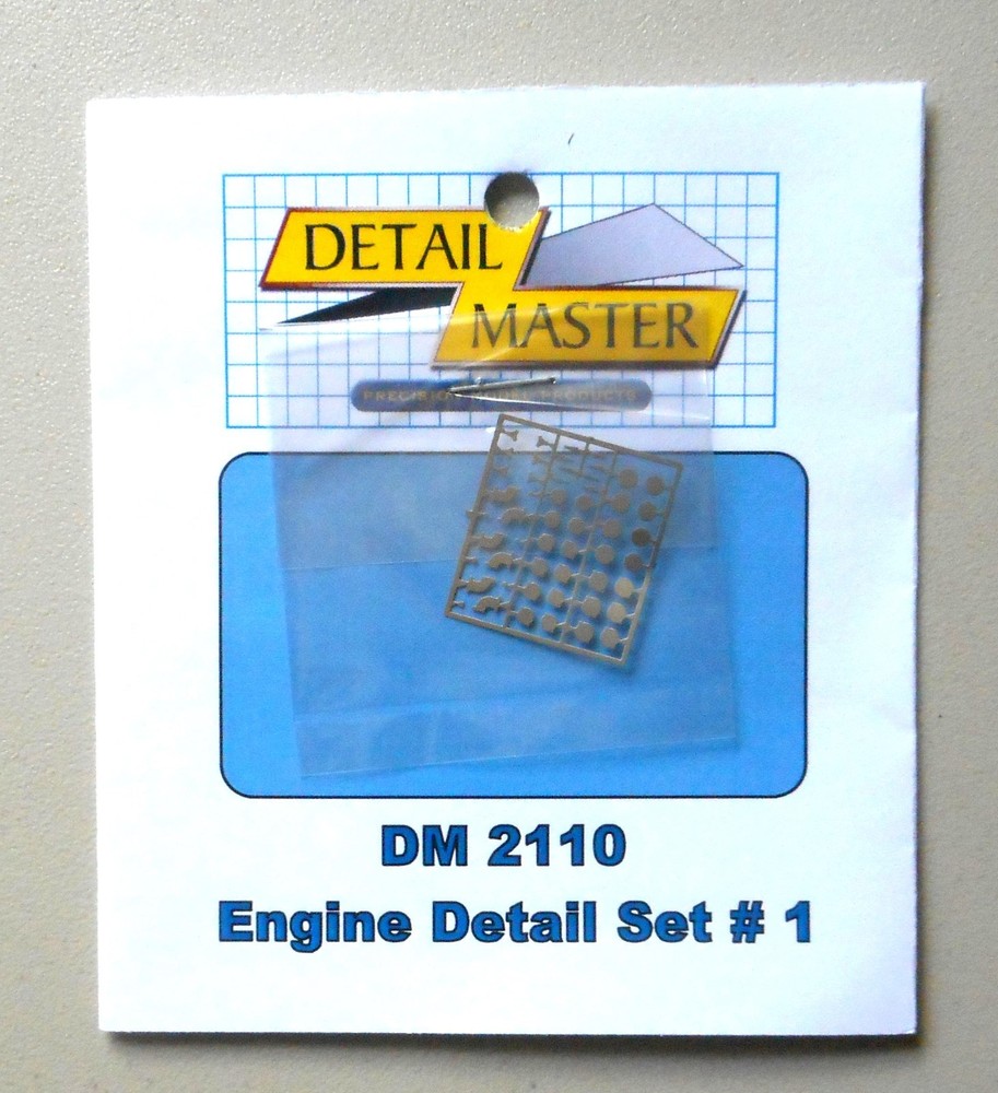 ENGINE DETAIL #1 ACCESSORIES 1:24 1:25 DETAIL MASTER CAR MODEL ACCESSORY 2110