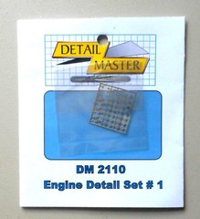 ENGINE DETAIL #1 ACCESSORIES 1:24 1:25 DETAIL MASTER CAR MODEL ACCESSORY 2110