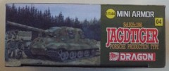 1/144 Sd.Kfz.186 Jagdtiger Porsche Prod Dragon Mini Armor #14106 Sealed MIUB